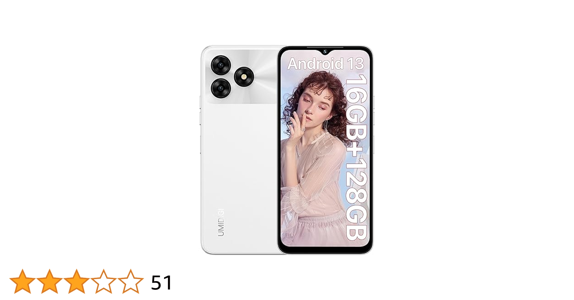 Amazon | UMIDIGI G5 スマホ 16GB RAM+128GB ROM 1TBまで拡張